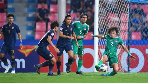 U23 Iraq đấu với U23 Indonesia